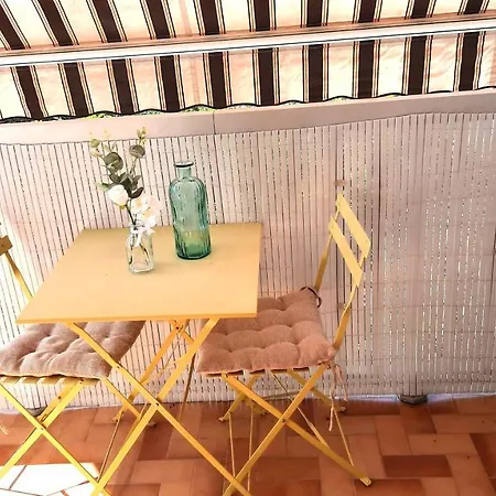 South Facing Ac Studio With Terrace And Parking - Dodo Et Tartine *